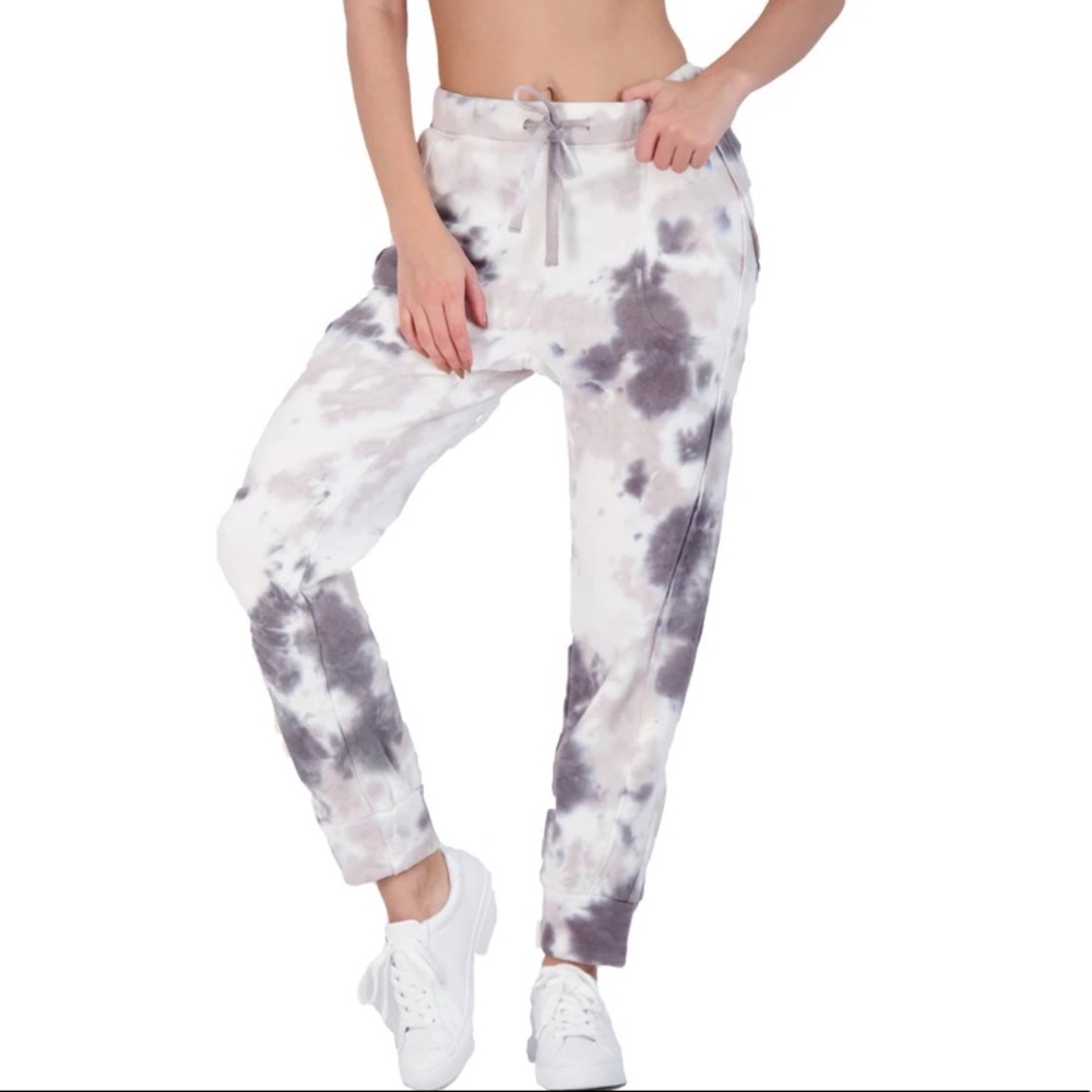 Free People Movement Purple Tie Dye Sweatpants